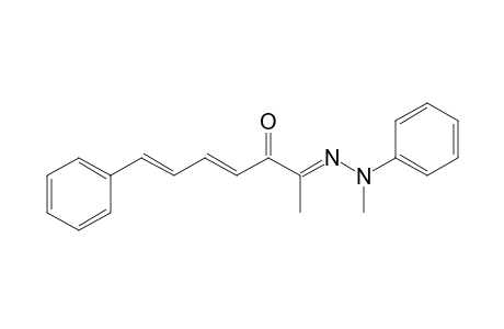 6-(2-Methyl-2-phenylhydrazono)-1-phenylhepta-1,3-dien-5-one