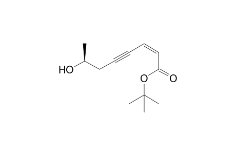 tert-Butyl (S,Z)-7-hydroxyoct-2-en-4-ynoate