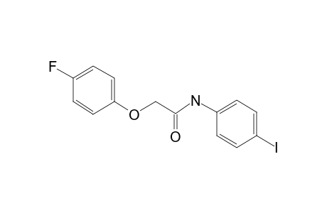 acetamide, 2-(4-fluorophenoxy)-N-(4-iodophenyl)-