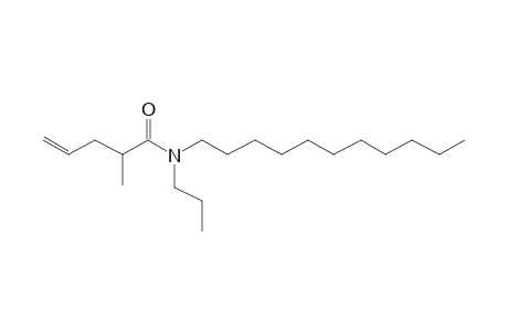 Pent-4-enoylamide, 2-methyl-N-propyl-N-undecyl-