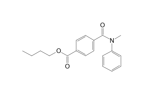 Terephthalic acid, monoamide, N-methyl-N-phenyl-, butyl ester