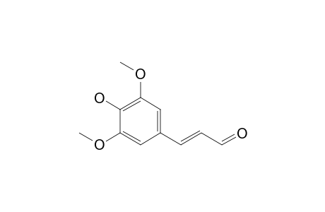 (2E)-3-(4-Hydroxy-3,5-dimethoxyphenyl)-2-propenal