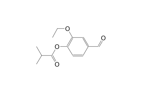 2-Ethoxy-4-formylphenyl 2-methylpropanoate