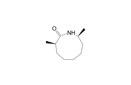 (3R*,9S*)-3,9-Dimethylazonan-2-one