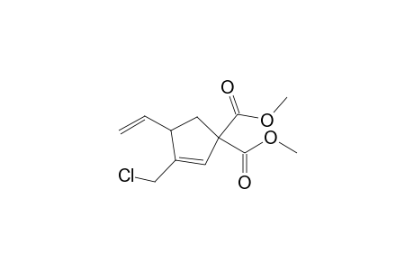 Dimethyl 3-chloromethyl-4-vinyl-2-cyclopentene-1,1-dicarboxylate