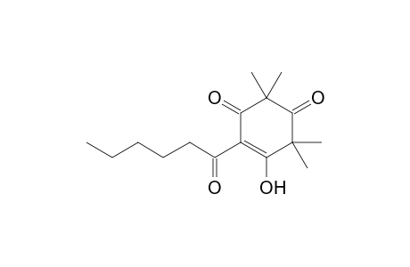 5-HYDROXY-4-(1-OXOHEXYL)-2,2,6,6-TETRAMETHYL-4-CYClOHEXENE-1,3-DIONE;PAPUANONE