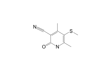 4,6-DIMETHYL-5-METHYLTHIO-2-OXO-1,2-DIHYDRO-PYRIDIN-3-CARBONITRIL