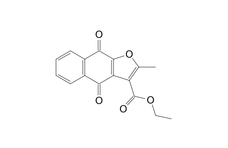 2-Methyl-4,9-dioxo-3-benzo[f]benzofurancarboxylic acid ethyl ester