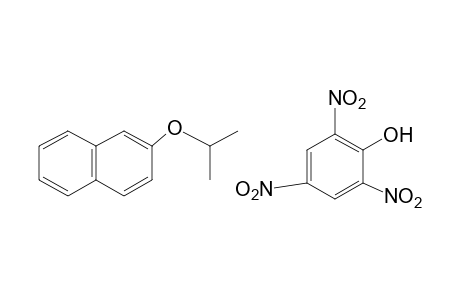 Isopropyl 2-naphthyl ether, picrate