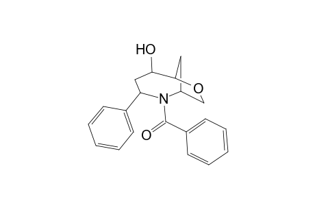 2-Benzoyl-5-hydroxy-3-phenyl-7-oxa-2-azabicyclo[4.2.1]nonane isomer