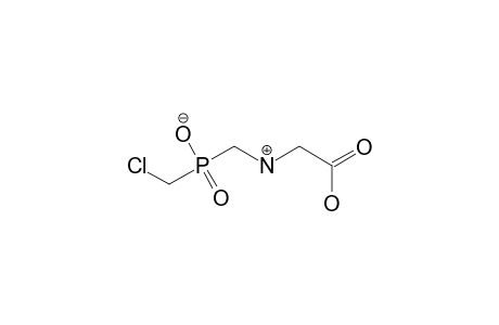 N-{[(chloromethyl)hydroxyphosphinyl]methyl}glycine