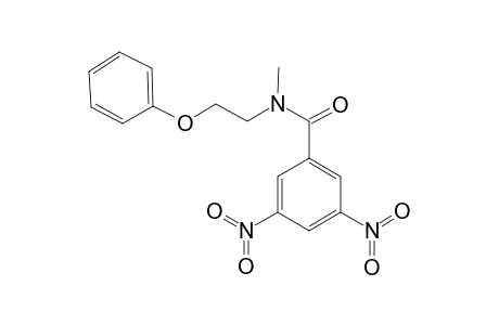 N-Methyl-3,5-dinitro-N-(2-phenoxyethyl)benzamide
