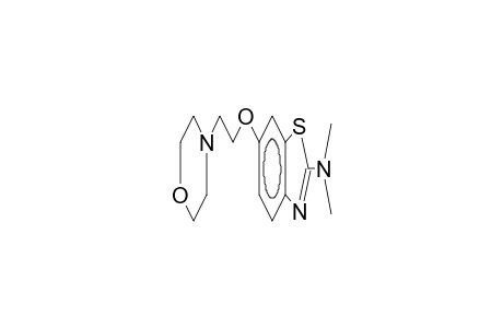 2-dimethylamino-6-(2-morpholinoethoxy)benzo-1,3-thiazole