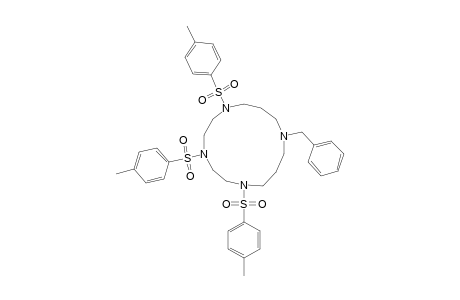 11-benzyl-1,4,7-tris(p-tolylsulfonyl)-1,4,7,11-tetraazacyclotetradecane