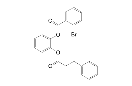 1,2-Benzenediol, o-(2-bromobenzoyl)-o'-(3-phenylpropionyl)-