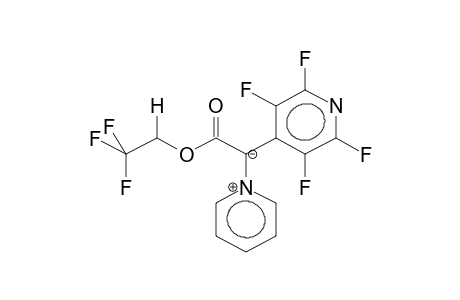 PYRIDINIUM 2,3,5,6-TETRAFLUORO-4-PYRIDYL(2,2,2-TRIFLUOROETHOXYCARBONYL)METHYLIDE