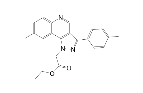 ethyl [8-methyl-3-(4-methylphenyl)-1H-pyrazolo[4,3-c]quinolin-1-yl]acetate
