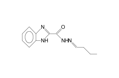 N-BUTYLIDEN-BENZIMIDAZOL-2-CARBONSAEUREHYDRAZIDE