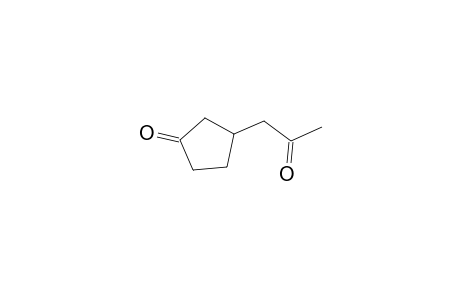3-(2-oxopropyl)cyclopentan-1-one