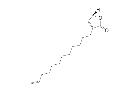 (5S)-3-dodec-11-enyl-5-methyl-5H-furan-2-one