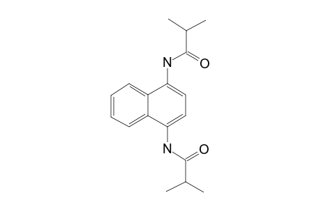 1,4-Diaminonaphthalene, N,N'-bis(2-methylpropionyl)-