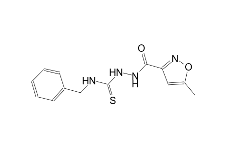 N-benzyl-2-[(5-methyl-3-isoxazolyl)carbonyl]hydrazinecarbothioamide