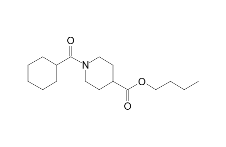 Isonipecotic acid, N-(cyclohexylcarbonyl)-, butyl ester