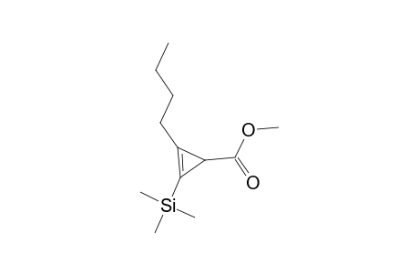 Methyl 2-butyl-3-(trimethylsilyl)-2-cyclopropene-1-carboxylate