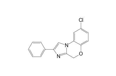 8-CHLOR-2-PHENYL-4H-IMIDAZO-[2,1-C]-BENZOXAZINE