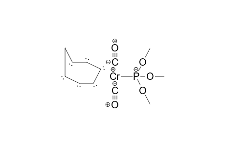 Chromium, tricarbonyl[(1,2,3,4,5,6-.eta.)-1,3,5-cycloheptatriene](trimethyl phosphite-p)-