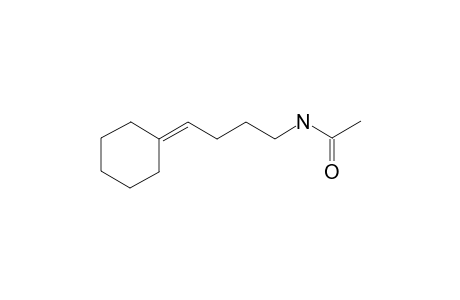 N-(4-Cyclohexylidenebutyl)acetamide