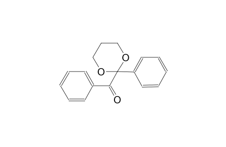 methanone, phenyl(2-phenyl-1,3-dioxan-2-yl)-