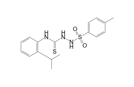 4-(o-cumenyl)-3-thio-1-(p-tolylsulfonyl)semicarbazide