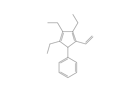 (2,3,4-triethyl-5-vinyl-cyclopenta-2,4-dien-1-yl)benzene