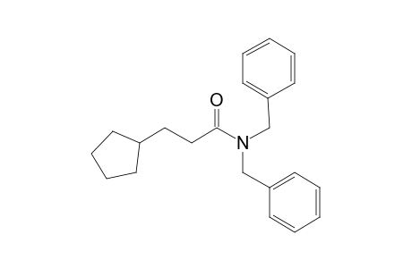 Propionamide, 3-cyclopentyl-N,N-dibenzyl-