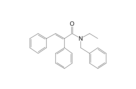 N-Benzyl-N-ethyl-2,3-diphenylacrylamide