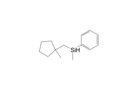 1-Methyl-1-[(methylphenylsilyl)methyl]cyclopentane