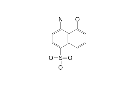 4-Amino-5-hydroxy-1-naphthalenesulfonic acid