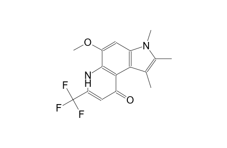 9H-pyrrolo[3,2-f]quinolin-9-one, 3,6-dihydro-5-methoxy-1,2,3-trimethyl-7-(trifluoromethyl)-