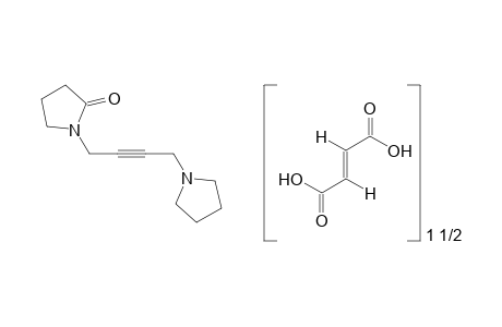 1-[4-(pyrrolidinyl)-2-butynyl]-2-pyrrolidinone