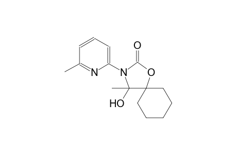 1-oxa-3-azaspiro[4.5]decan-2-one, 4-hydroxy-4-methyl-3-(6-methyl-2-pyridinyl)-