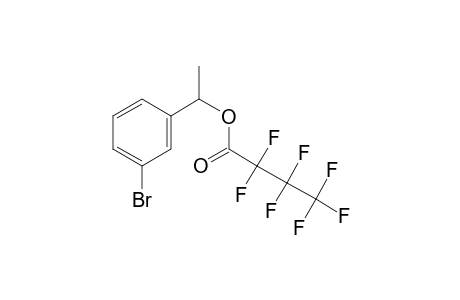 3-Bromo-.alpha.-methylbenzyl alcohol, heptafluorobutyrate