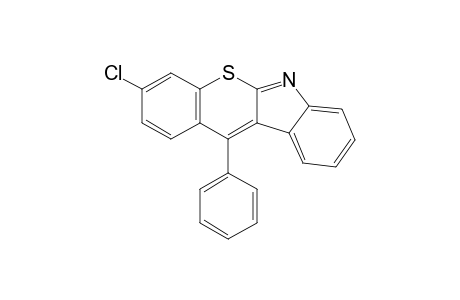 3-Chloro-11-phenylthiochromeno[2,3-b]indole