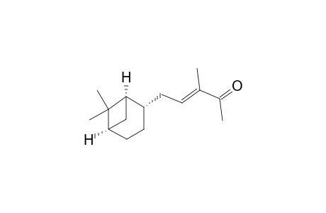 (E)-3-METHYL-5-[(1S,2S,5S)-6,6-DIMETHYLBICYCLO-[3.1.1]-HEPT-2-YL]-PENT-3-EN-2-ONE