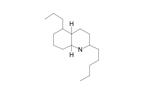 (2S,4as,5S,8as)-2-Pentyl-5-propyldecahydroquinoline