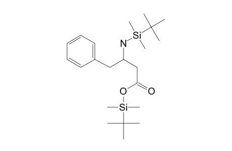 dl-.beta.-Homophenylalanine, N-(tert-butyldimethylsilyl)-, tert-butyldimethylsilyl ester