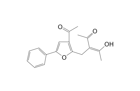 3-[3-Acetyl-5-phenyl-2-furfuryl]-4-hydroxy-3-penten-2-one