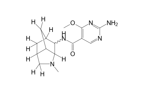 2-amino-4-methoxy-N-(1-methyloctahydro-3,5-methanoyclopenta[b]pyrrol-6-yl)-5-pyrimidinecarboxamide