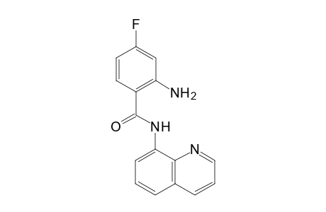 2-Amino-4-fluoro-N-(quinolin-8-yl)benzamide