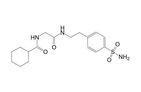 N-[2-({2-[4-(aminosulfonyl)phenyl]ethyl}amino)-2-oxoethyl]cyclohexanecarboxamide